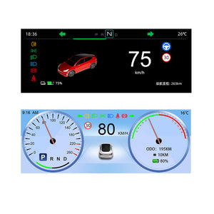 6.2'' Carplay Dashboard with Quick Touched Buttons