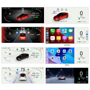 6.2'' Carplay Dashboard with Quick Touched Buttons