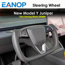 Load image into Gallery viewer, Tesla Model Y Juniper &amp; Model 3 Highland Yoke Steering Wheel