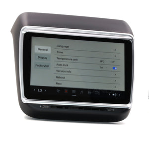 7.2'' Climate Control Rear Screen For Model 3&Y